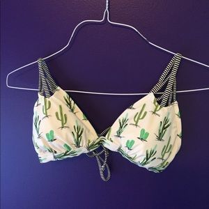 Cactus bikini top